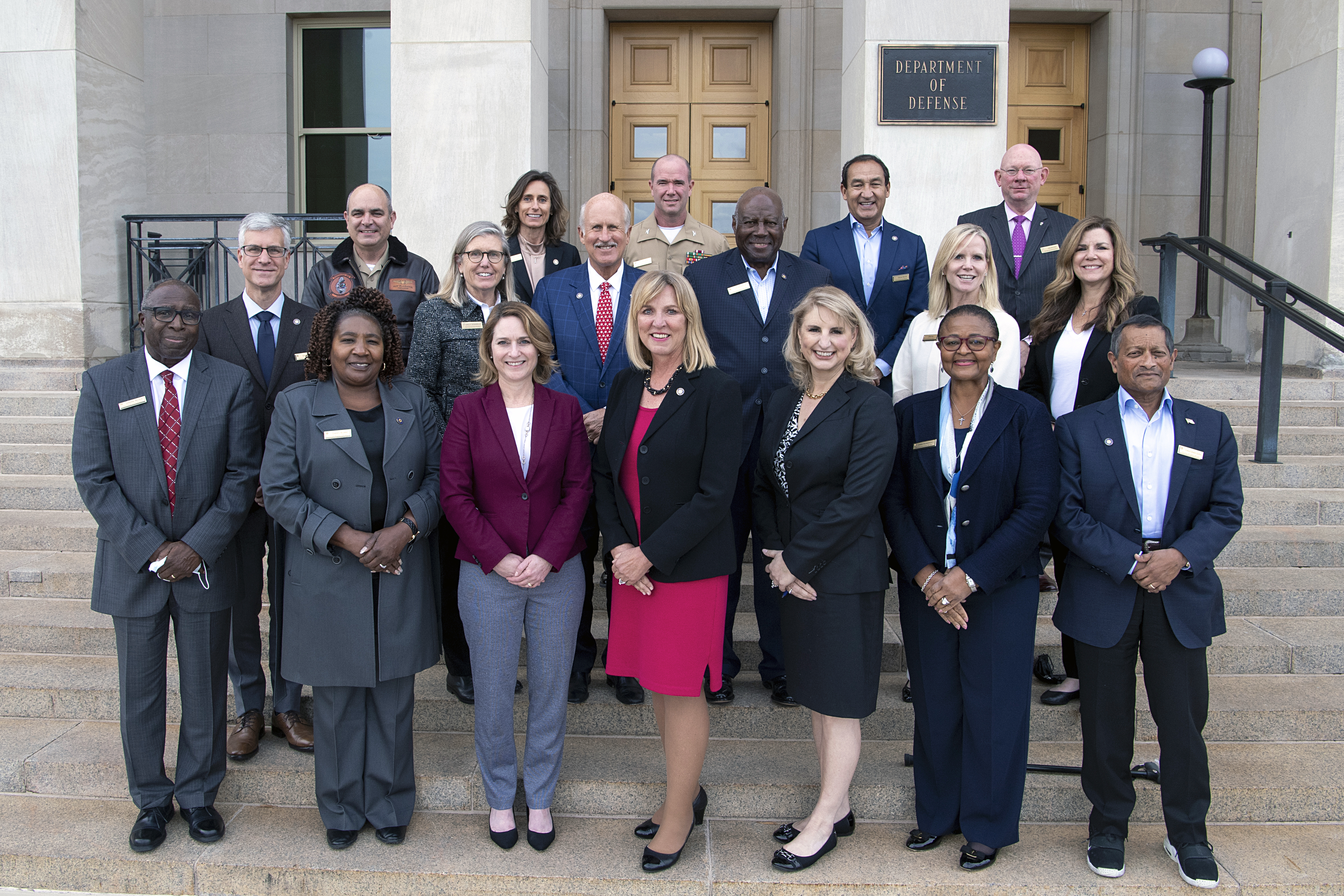 Deputy Secretary Kathleen Hicks with Defense Business Board Members and Staff